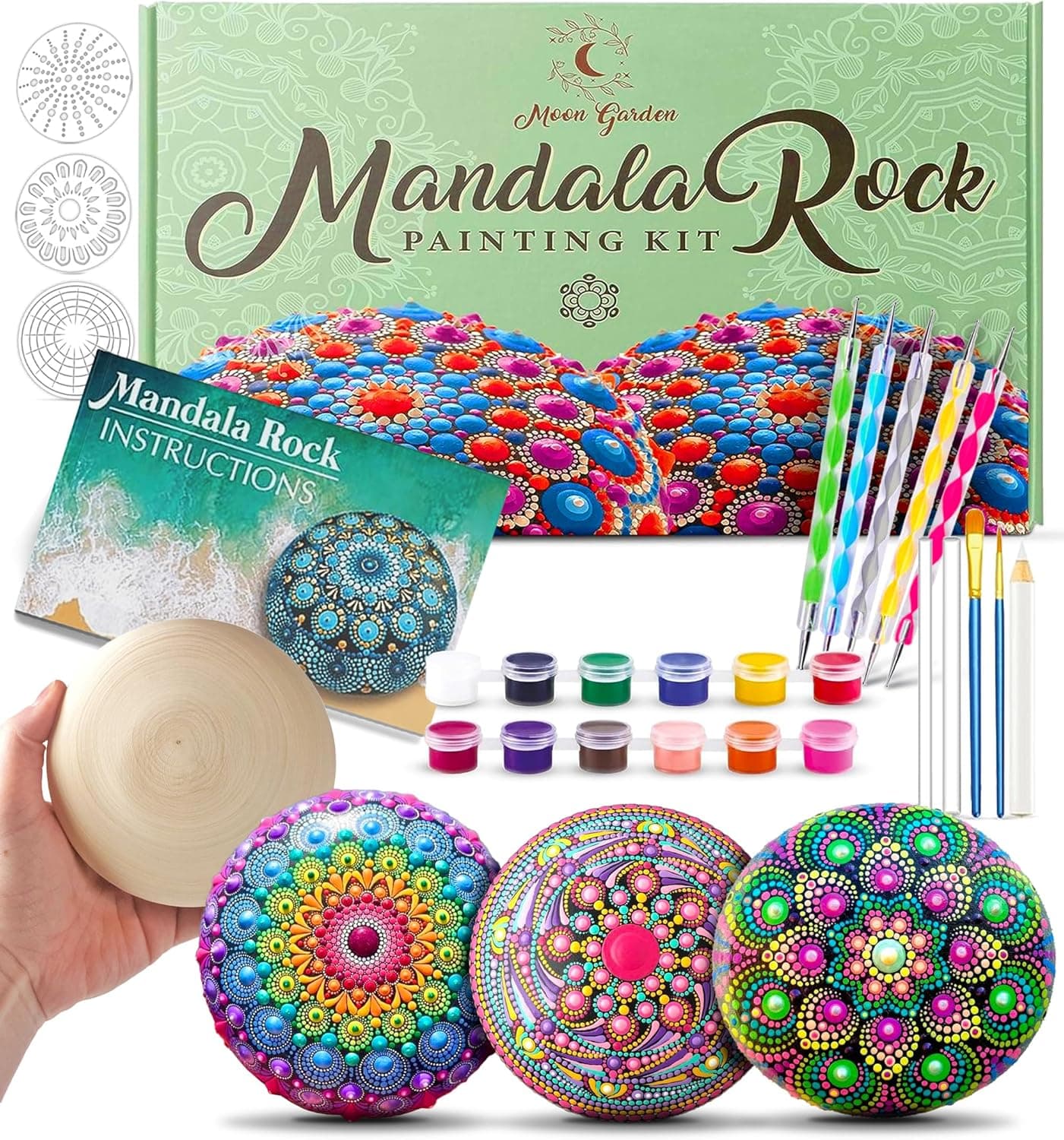 Mandala Rock Painting Kit